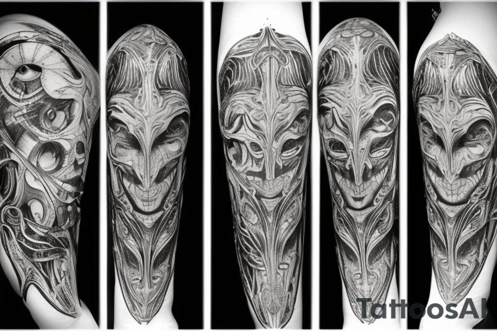 symmetry tattoo idea