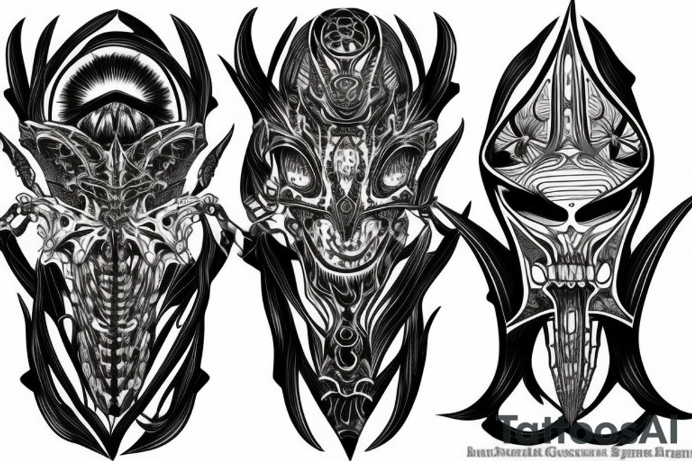 symmetry tattoo idea