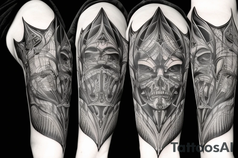 symmetry tattoo idea