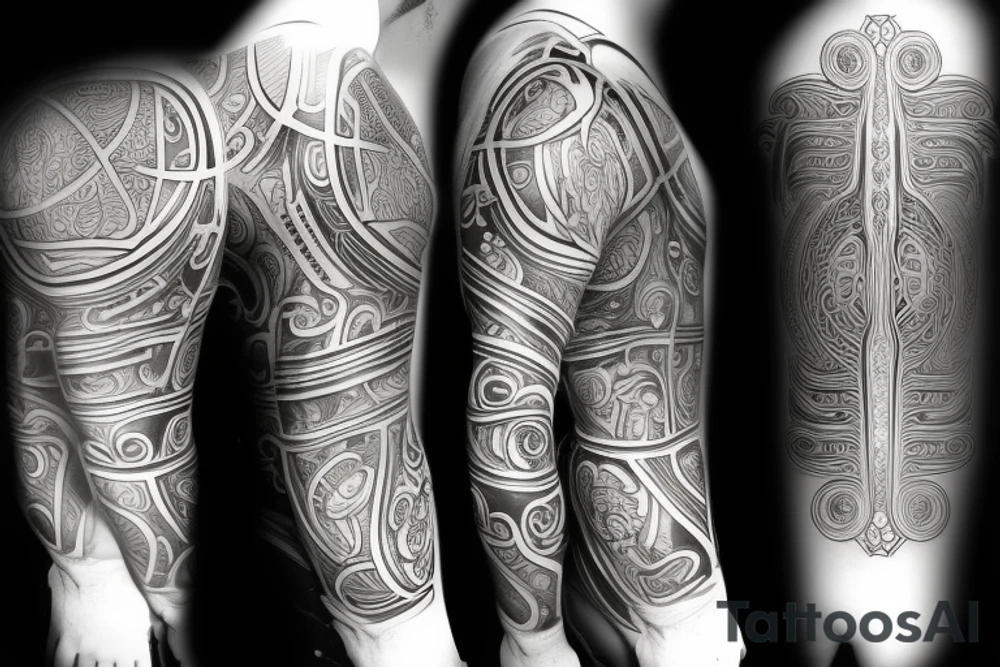 symmetry tattoo idea