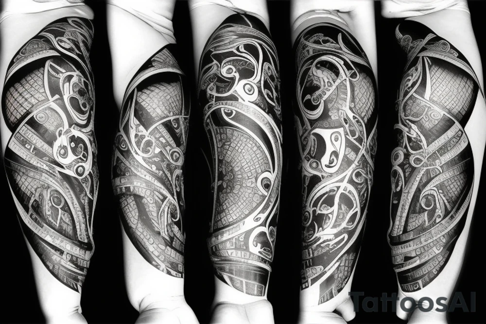 symmetry tattoo idea