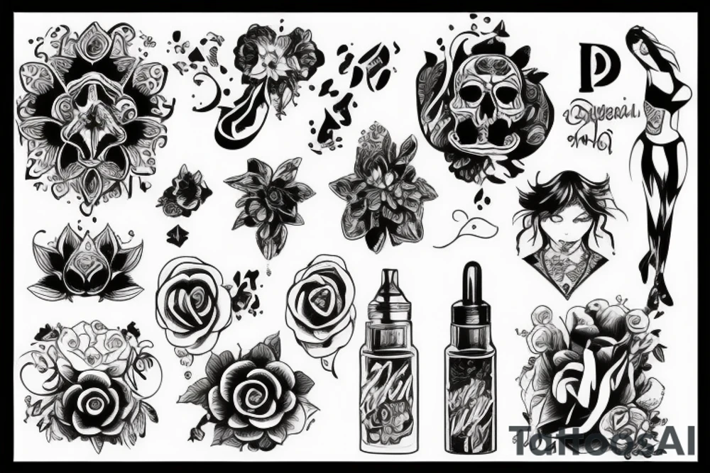 Перепутье анж tattoo idea