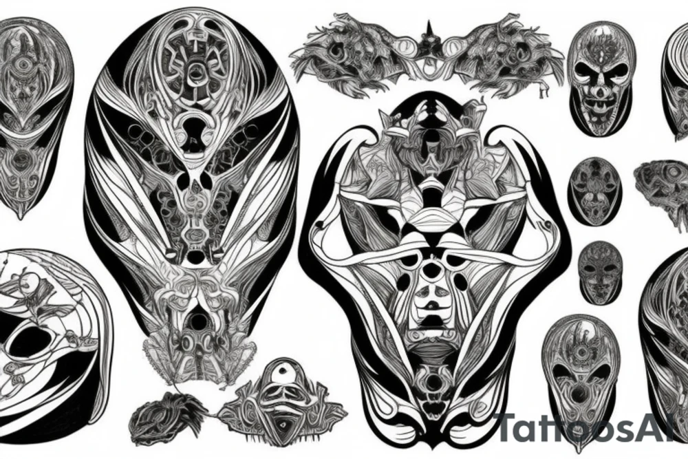 symmetry tattoo idea