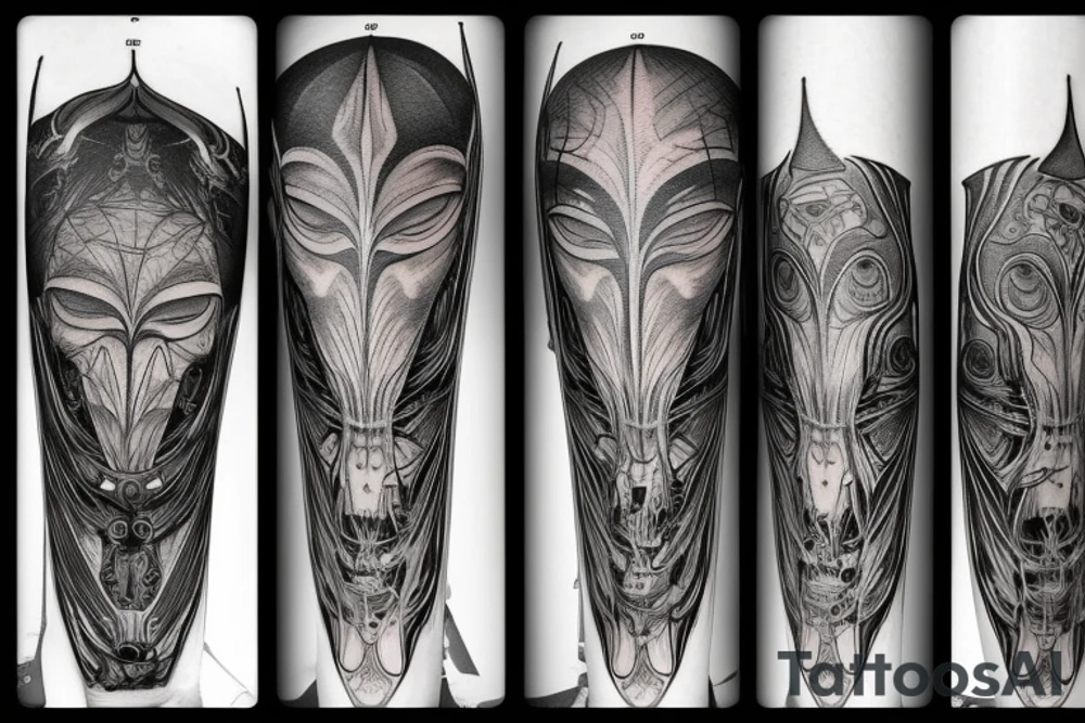 symmetry tattoo idea