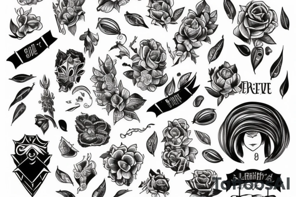 Аниме перепутье анж tattoo idea