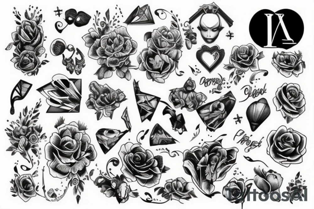 Аниме перепутье анж tattoo idea