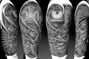 symmetry tattoo idea