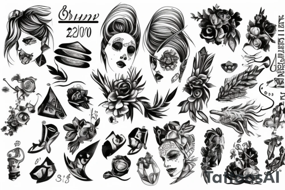 ВАЗ 2110 tattoo idea