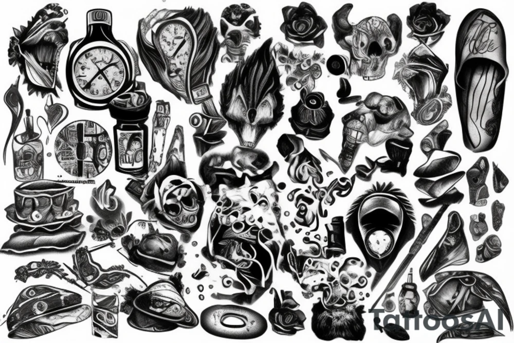 JR that has 21 inside it tattoo idea