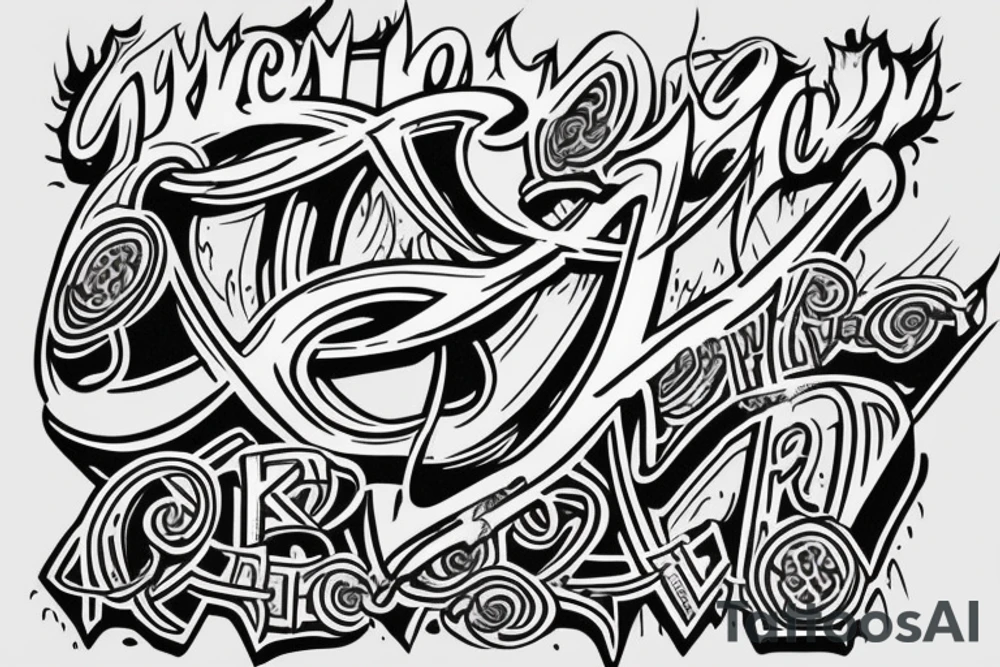 The name of my Son "Noah" tattoo idea
