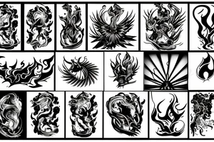 angry, faith, god, flames, small tattoo idea
