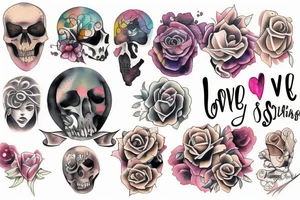 Love surpassing death. tattoo idea