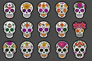 Dia de los muertos tattoo idea