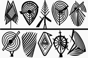 windmill tattoo idea