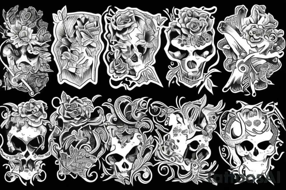 lovers of valdaro tattoo idea
