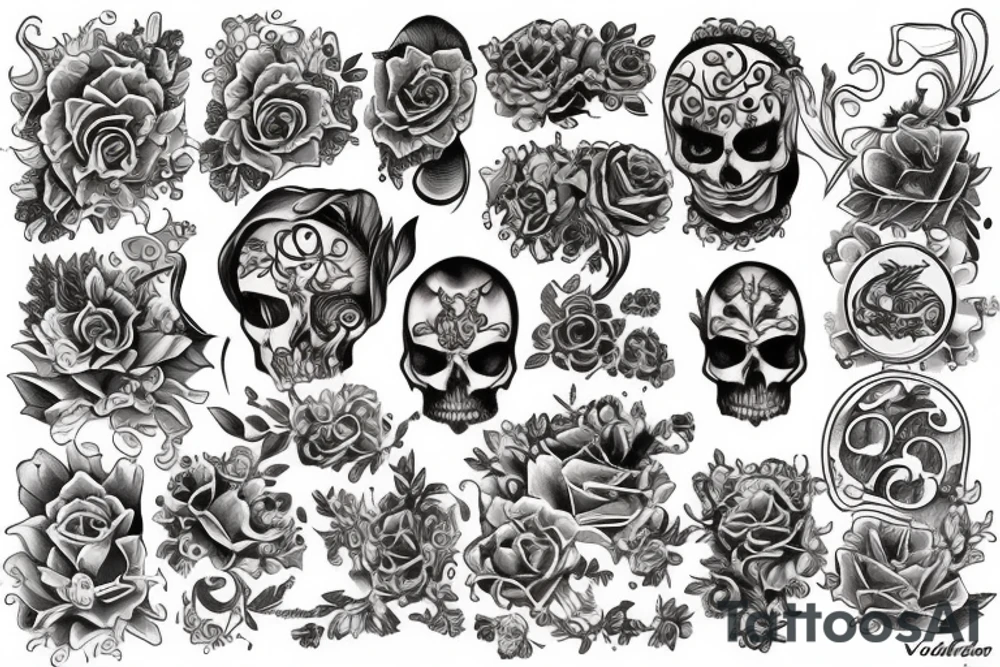lovers of valdaro tattoo idea