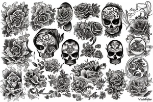 lovers of valdaro tattoo idea