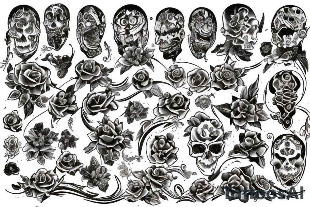 lovers of valdaro tattoo idea