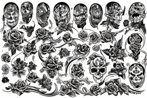 lovers of valdaro tattoo idea