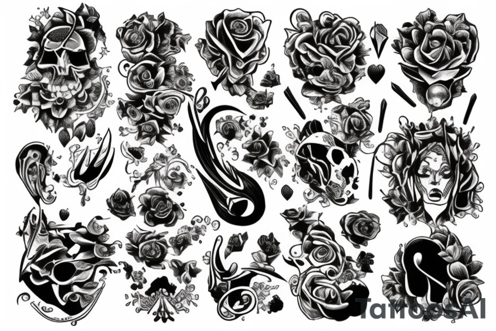 lovers of valdaro tattoo idea