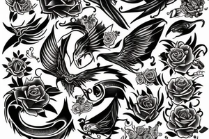 lovers of valdaro tattoo idea