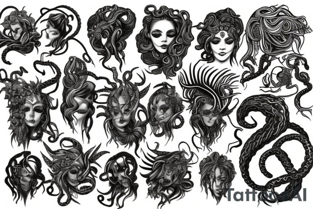Medusa tattoo idea