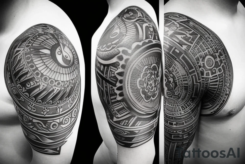 two tatooes. The first is the sun the second is the moon tattoo idea two tatooes. The first is the sun the second is the moon tattoo idea