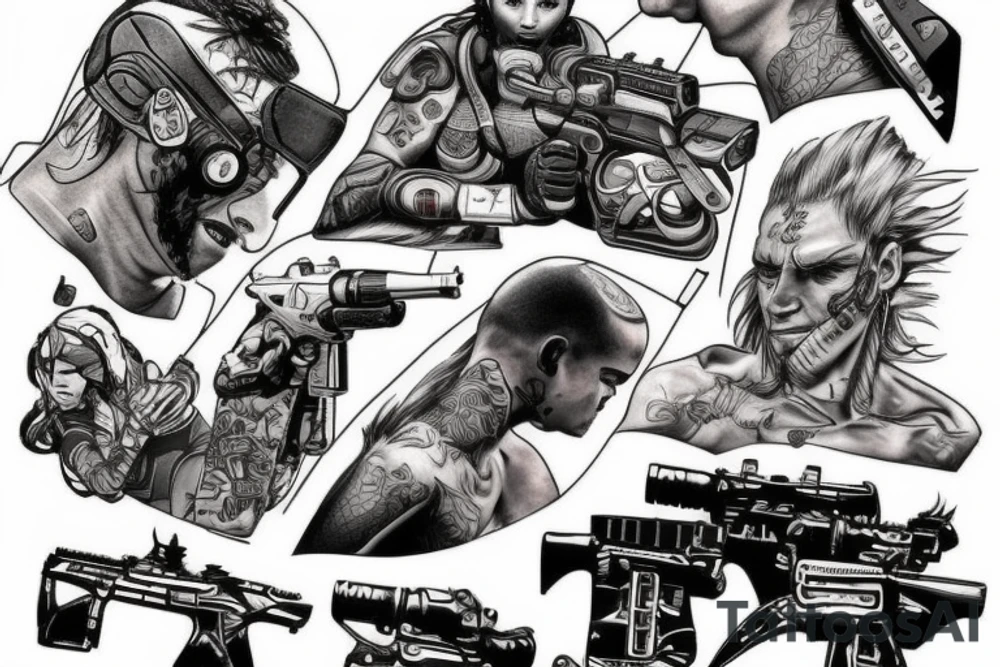 Octane Apex legends tattoo idea