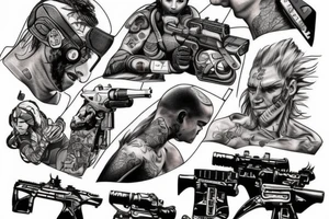 Octane Apex legends tattoo idea