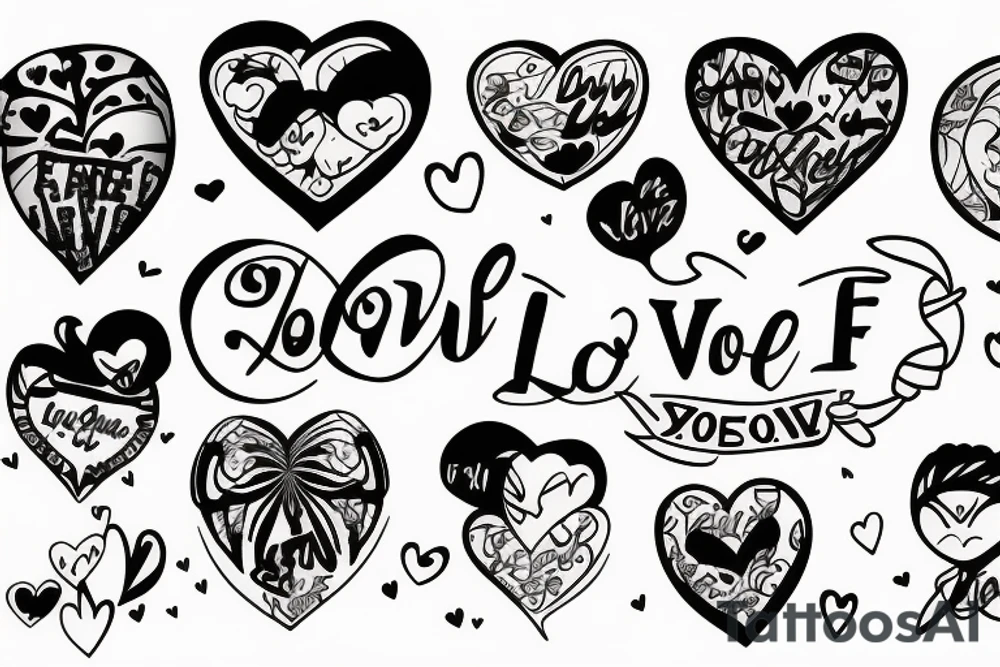 Love for myself tattoo idea