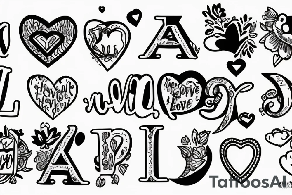 Love for myself tattoo idea