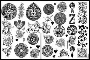 Perpetual love tattoo idea