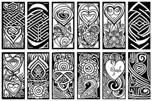 Perpetual love tattoo idea