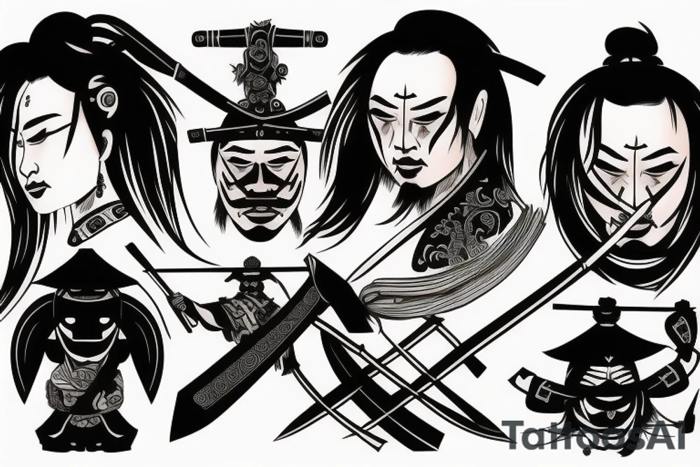Samurai Warrior tattoo idea