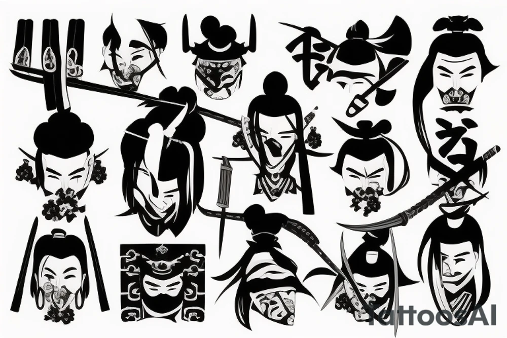Samurai Warrior tattoo idea