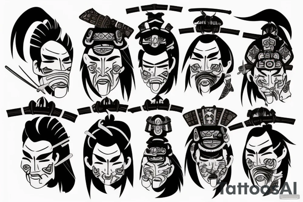 Samurai Warrior tattoo idea