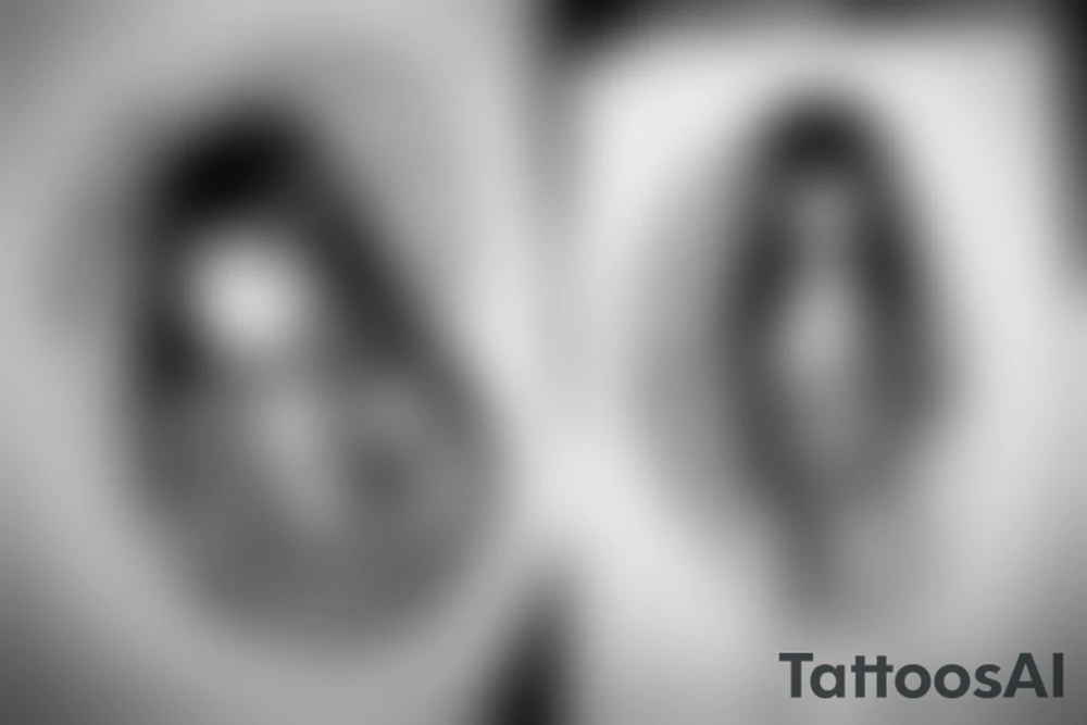 Tomie holding behelit inside the spiral tattoo idea
