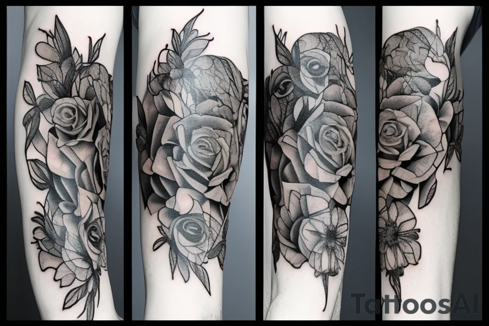 Scales tattoo idea