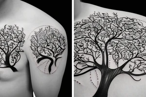 family tree tattoo idea