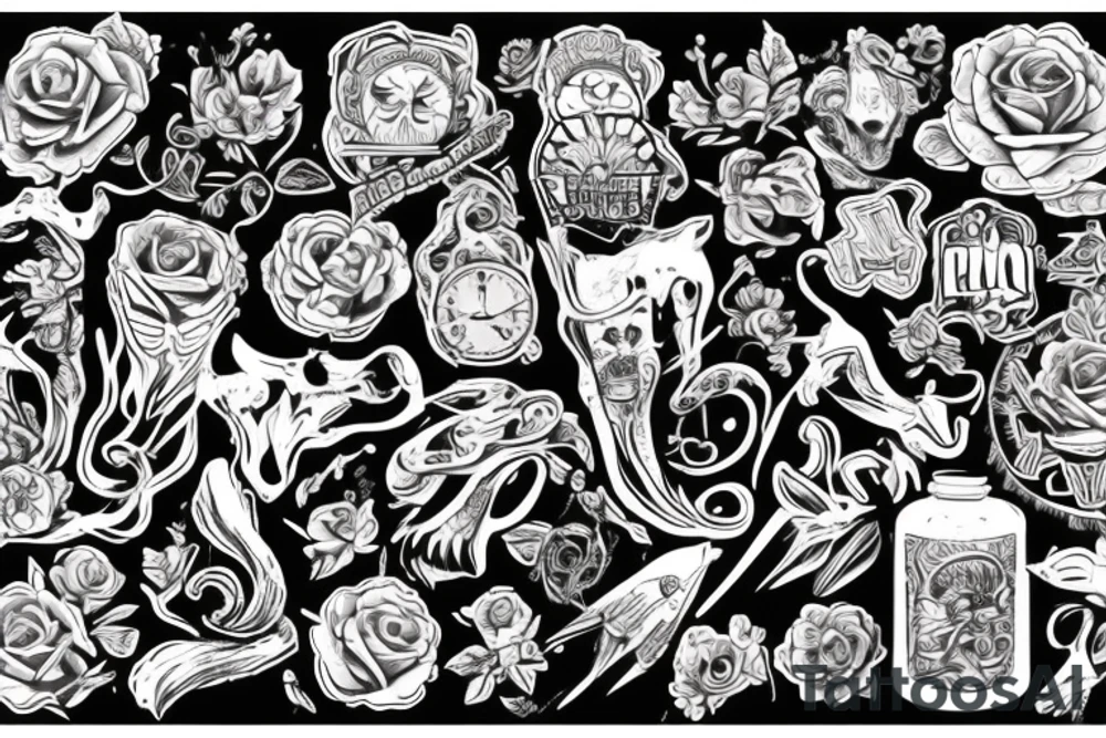 Нацизм,фашизм,жизнь ,работа ,семья tattoo idea