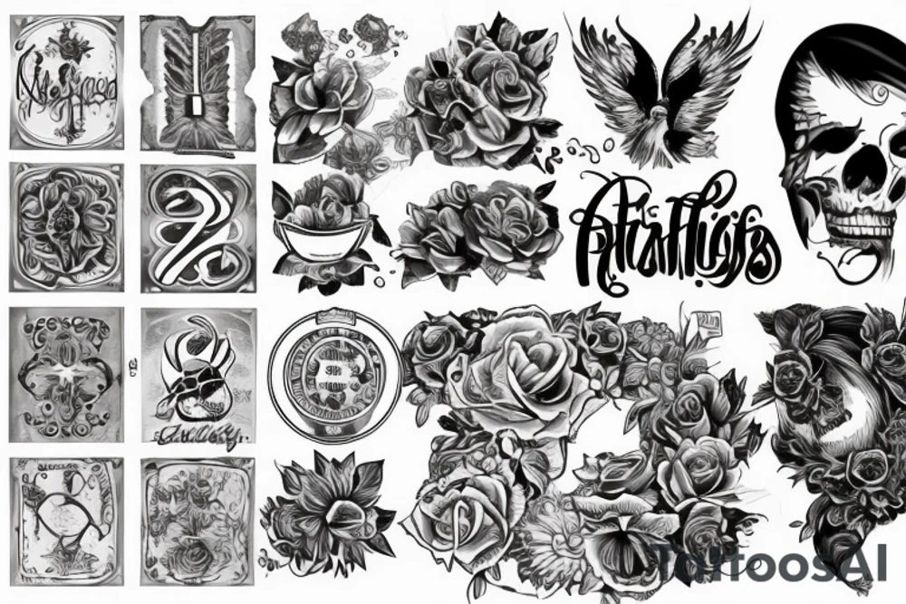 Нацизм,фашизм,жизнь ,работа ,семья tattoo idea