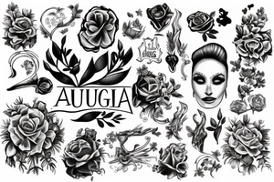 ad augusta per angusta tattoo idea