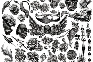 throguh pain to honors tattoo idea