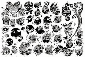 Carpe koï tattoo idea