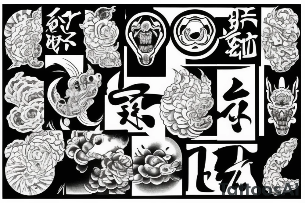 Carpe koï tattoo idea