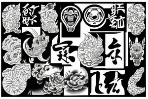 Carpe koï tattoo idea