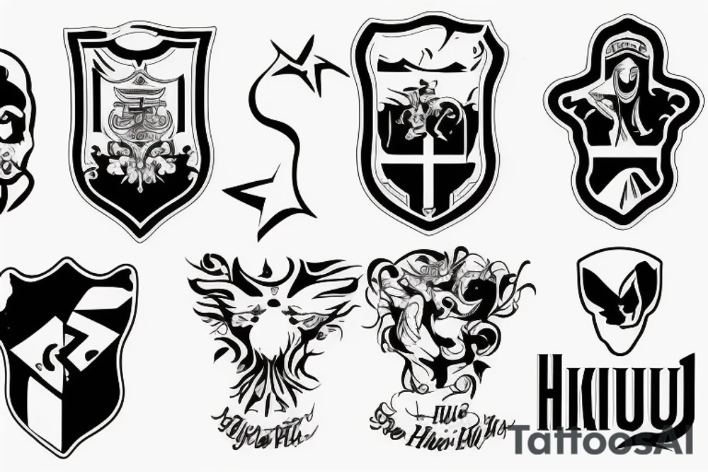 HNK Hajduk Split tattoo idea