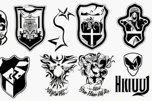 HNK Hajduk Split tattoo idea