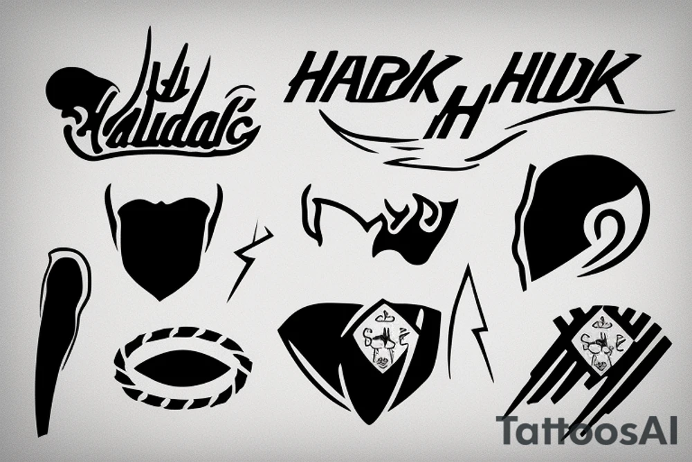 HNK Hajduk Split tattoo idea