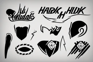 HNK Hajduk Split tattoo idea